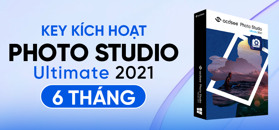 ACDSee Photo Studio Ultimate 2021 (6 tháng) - Key kích hoạt